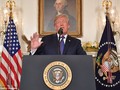 Ông Trump lên truyền hình tuyên bố phát lệnh tấn công Syria hôm 14/4