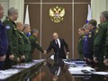 Tổng thống Putin họp với các tướng lĩnh quân đội Nga