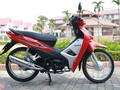 Honda Wave Alpha 110 sở hữu thiết kế thon gọn.