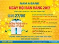 Hàng loạt ưu đãi trong ngày hội bán hàng Nam A Bank 2017