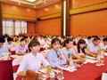 Các học viên tham dự hội nghị tập huấn
