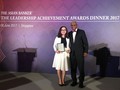 Bà Lê Thu Thủy - Phó Chủ tịch thường trực HĐQT Ngân hàng TMCP Đông Nam Á (SeABank) vinh dự nhậngiải thưởng “Nhà lãnh đạo ngân hàng trẻ triển vọng Việt Nam” (The Promising Young Banker in Vietnam) 