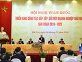 Thủ tướng phát biểu tại Hội nghị toàn quốc triển khai công tác sắp xếp, đổi mới doanh nghiệp Nhà nước giai đoạn 2016-2020. Ảnh: VGP