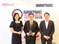 HDBank lần thứ 2 liên tiếp nhận giải thưởng từ tổ chức Asian Banking & Finance.