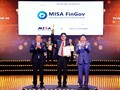 Đại diện MISA nhận Giải Top 10 Sao Khuê 2021 cho Nền tảng Quản trị tài chính Nhà nước MISA FinGov