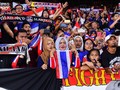 Khán giả Thái Lan thất vọng khi đội nhà thua trận. Ảnh Changsuek