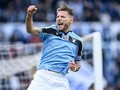 Với 27 bàn thắng tại Seri A, tiền đạo Ciro Immobile (Lazio) đang đứng đầu danh sách Vua phá lưới tại sân cỏ châu Âu. Ảnh CLB