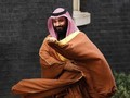 Thái tử Ả Rập Mohamed bin Salman đang hoàn tất một lúc cả 3 việc. Ảnh CNN.