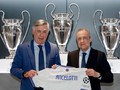 Tháng 6/2021, HLV Carlo Ancelotti đã rời Premier League để đến La Liga. Ảnh AP.