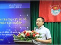 Ông Hoàng Minh Tiến phát biểu tại Hội nghị. Ảnh Mic
