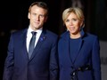 Tổng thống Pháp Emmanuel Macron cùng phu nhân Brigitte Macron (Ảnh Getty).