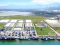 Cảng Chu Lai - nơi xuất khẩu sản phẩm Thaco sang thị trường nước ngoài.