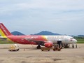 Cục Hàng không Việt Nam đã đình chỉ tổ bay hạ cánh nhầm đường băng ở Cam Ranh, dừng tăng chuyến Vietjet Air. (Ảnh minh họa)