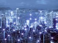Mạng kết nối kinh doanh cho khái niệm thành phố thông minh Hồng Kông - Ảnh : Shutterstock