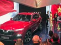 Màn ra mắt của VinFast ở Paris Motor Show, hôm 2/10/2018. Ảnh: Bouniol Guillaume/Twitter

