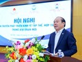 Ông Nguyễn Ngọc Bảo - Chủ tịch Liên minh Hợp tác xã Việt Nam phát biểu tại hội nghị