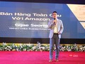 ông Gijae Seong, Giám đốc Bán hàng toàn cầu của Amazon tại Singapore phát biểu tại Diễn đàn TMĐT Việt Nam 2018