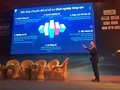 ông Hà Trung Dũng, đại diện VNPT trình bày tham luận tại Ngày hội khởi nghiệp đổi mới sáng tạo quốc gia