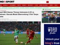 Bài viết trên tờ Bola Indonesia