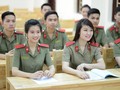 Các sinh viên của Học viện An ninh Nhân dân 