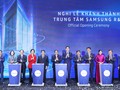 Lễ khánh thành Trung tâm R&D của Samsung tại Hà Nội đã diễn ra vào sáng nay (23/12)