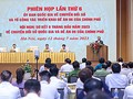 Thủ tướng Phạm Minh Chính phát biểu tại phiên họp lần thứ 6 của Ủy ban quốc gia về chuyển đổi số (ảnh: VGP)