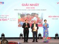 Tác giả nhận giải Nhất Giải thưởng "Công nghệ đến Trái tim" lần thứ hai