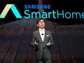 Samsung đang giới thiệu Samsung City tại CES 2018 (ảnh Reuters)