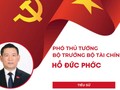 Infographic: Chân dung Phó Thủ tướng, Bộ trưởng Bộ Tài Chính Hồ Đức Phớc