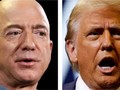 Jeff Bezos và Donald Trump. Ảnh: Business Insider 
