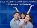 Sở hữu nhà đơn giản với gói vay lãi suất chỉ từ 3,5%/năm từ Eximbank
