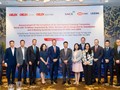 Các bên tham gia Lễ công bố hoàn tất giao dịch bảo lãnh khoản vay không ràng buộc trị giá 79 triệu USD cho GELEX.