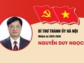 Infographic: Chân dung tân Bí thư Thành ủy Hà Nội Nguyễn Duy Ngọc