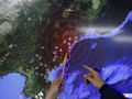 Sóng địa chấn ghi nhận sau vụ thử bom của Triều Tiên hôm 6-1. Ảnh: Reuters