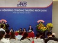 Khung cảnh ĐHĐCĐ thường niên 2016 của MBB.