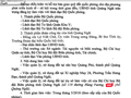 Quảng Ngãi đăng ký làm việc với Bộ Quốc phòng, “xin” quỹ đất để phát triển KT-XH. (Ảnh chụp văn bản)