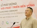 Ông Trần Nhật Minh – Viện trưởng Viện Nghiên cứu truyền thông phát triển phát biểu khai mạc lễ phát động. (Ảnh: RED)