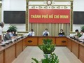 Phó Thủ tướng Vũ Đức Đam cùng Tổ Công tác đặc biệt của Chính phủ làm việc với Ban Chỉ đạo phòng, chống dịch của TP.HCM (Nguồn: hochiminhcity.gov.vn)