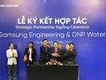 Toàn cảnh buổi lễ ký kết trở thành cổ đông chiến lược của Samsung Engineering và DNP Water hôm 29/6