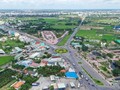 Thành phố Tân An nhìn từ trên cao