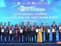 Ấn tượng Lễ trao Giải thưởng Chuyển đổi số Việt Nam – Vietnam Digital Awards 2023