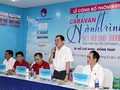 Ông Nguyễn Hữu Dũng (Giám đốc Sở Công Thương tỉnh Đồng Tháp) về TP.HCM đại diện tiếp nhận Thư viện Container cho Đồng Tháp 