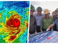 Khẩn cấp sơ tán 450.000 dân, đóng cửa 6 sân bay vì "siêu bão" số 9 sẽ vào đêm nay (Ảnh: Hoà Bình ghép) 