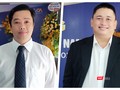 Ông Ngô Thanh Tùng - Phó Tổng Giám đốc SoftTech Đà Nẵng và ông Vũ Tuấn Anh - Phó Tổng Giám đốc Dr SME tại buổi họp báo sáng 6/4 tại Đà Nẵng (Ảnh: HB) 