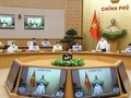 Thủ tướng Phạm Minh Chính chủ trì phiên họp. (Ảnh: Văn Điệp - TTXVN)