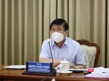 Chủ tịch UBND TP.HCM Nguyễn Thành Phong cho biết TP đã chuẩn bị phương án 10.000 giường bệnh điều trị COVID-19 (Ảnh: TTBC) 