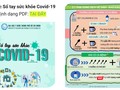 Sổ tay sức khỏe COVID-19 do nhóm biên soạn Giảng viên khoa YTCC - Đại học Y Dược TP.HCM thực hiện 
