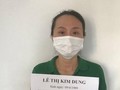 Đối tượng Lê Thị Kim Dung bị khởi tố vì tổ chức tiêm vaccine COVID-19 trái phép. Ảnh CAHS cung cấp