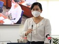 Chánh văn phòng Sở Y tế Nguyễn Thị Huỳnh Mai cho biết ngành y tế TP.HCM đã rút ra 10 bài học kinh nghiệm. Ảnh: TTBC