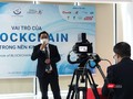 Ông Chu Quang Thái - Co-Founder Startup247.Org và XIXO Ecosystem phát biểu về vai trò Blockchain trong nền kinh tế số - Ảnh: Hoà Bình 